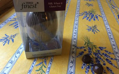 Salted caramel easter egg