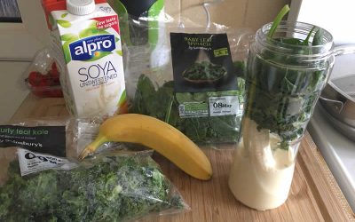Green smoothies are delicious!