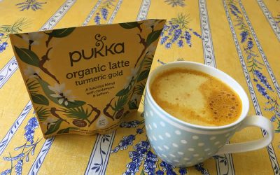 Turmeric latte after park run