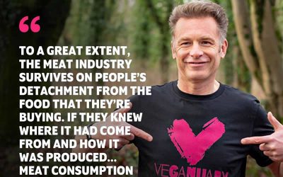 Chris Packham is our Veganuary Ambassador