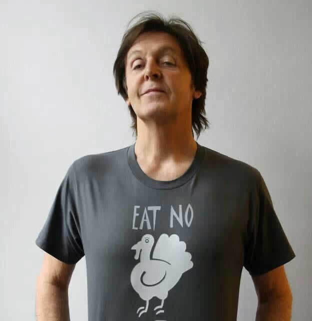 Sir Paul McCartney is vegan