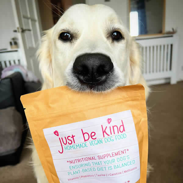 Frank with Just be Kind Supplement