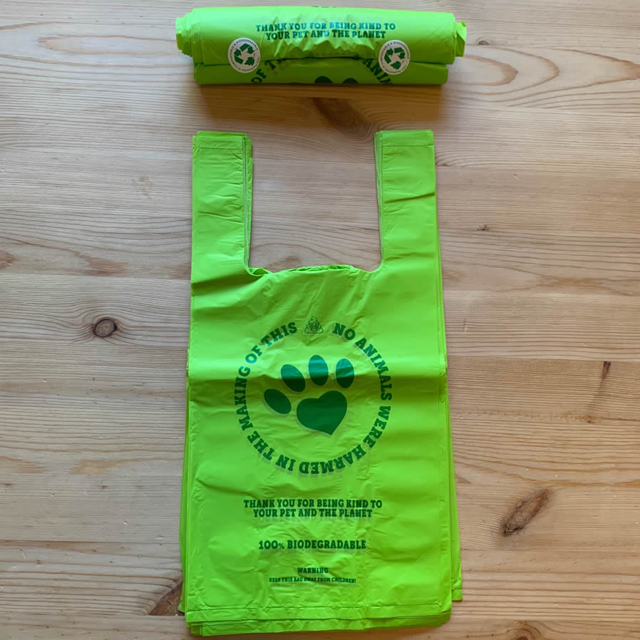Biodegradable poo bags