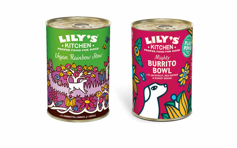lily's kitchen vegan rainbow stes and burrito bowl