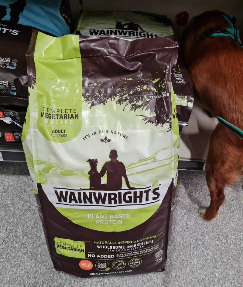 Pets at Home Wainwright's Plant-based food