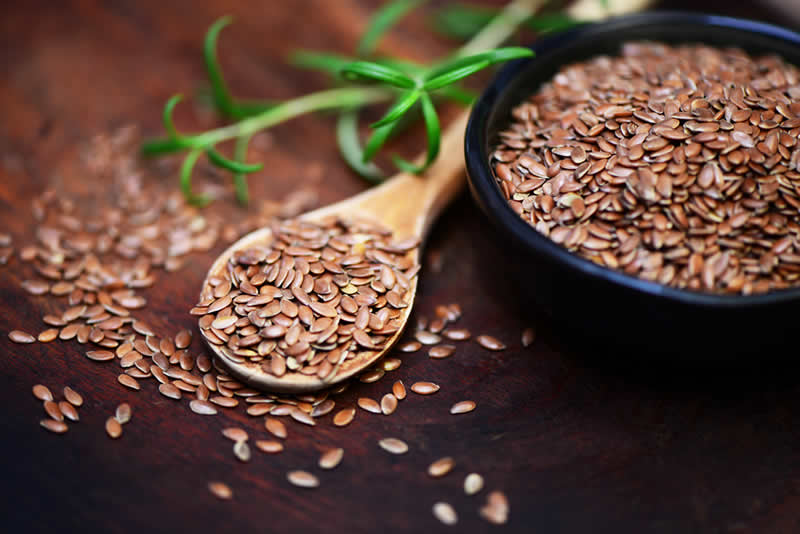 Flax seeds used as Omega 3 source in vegan dogs but not a good source of EPA and DHA, only of ALA