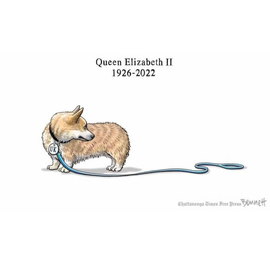Queen's corgi
