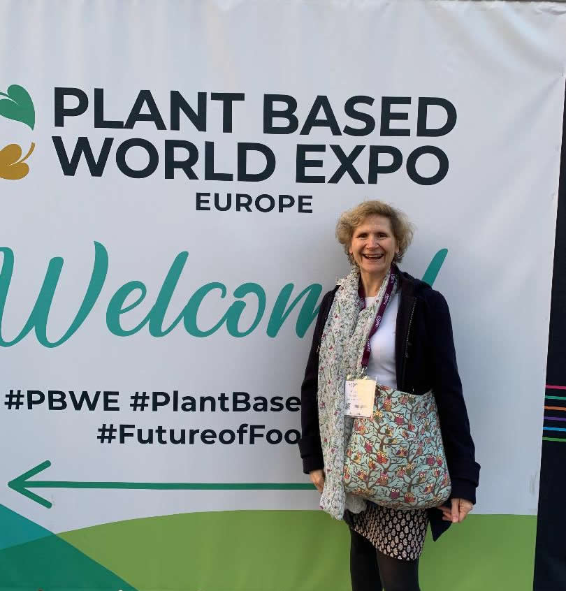 Arielle attends Plant-Based World Expo in London