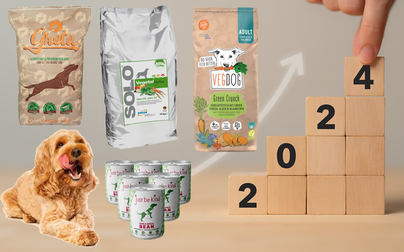 Surge in sales of soya free premium dog food!